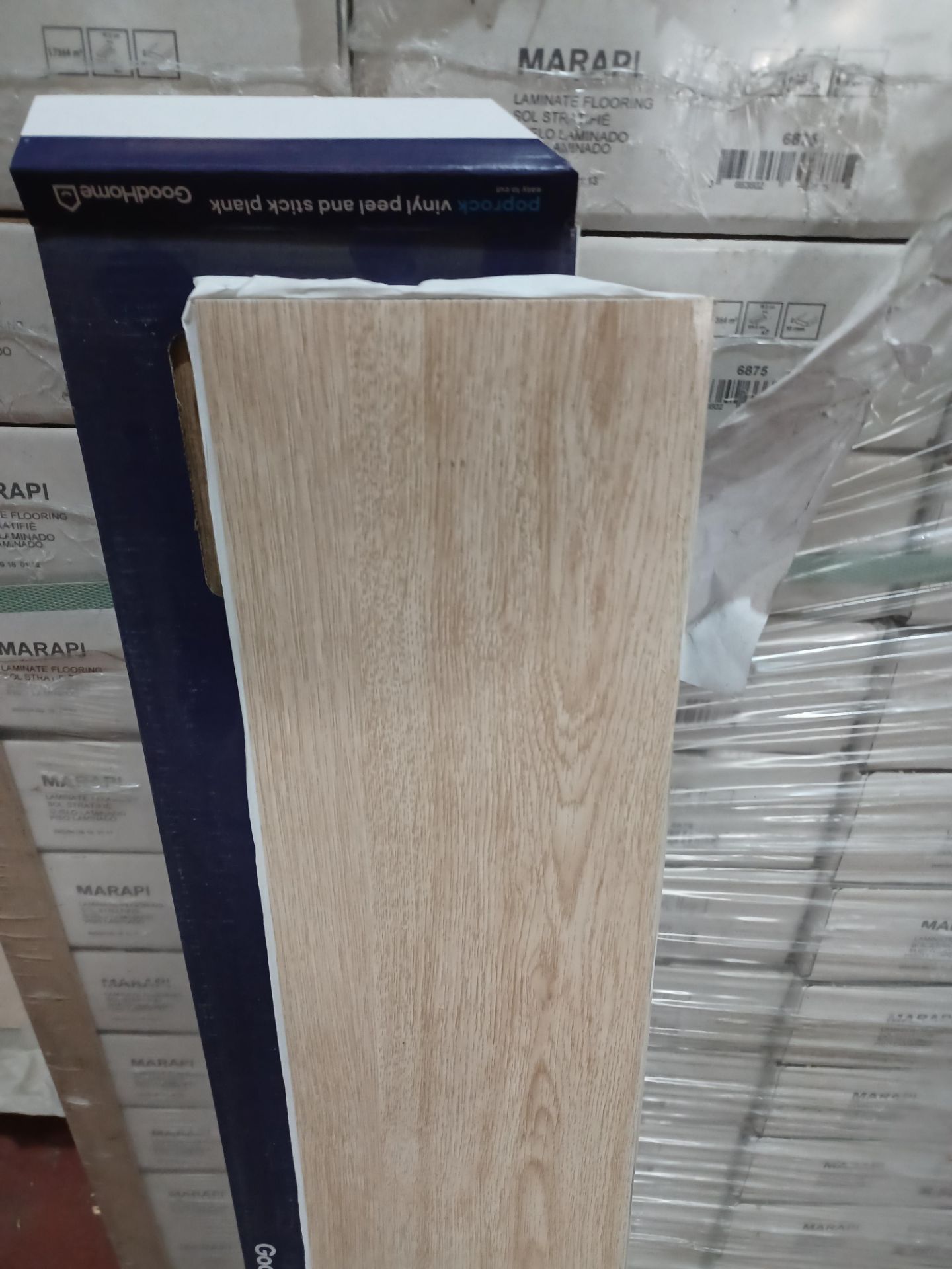 22 X PACKS OF POPROCK VINYL PEEL AND STICK PLANK FLOORING. EACH PACK CONTAINS 1.11m2 GIVING THIS LOT - Image 2 of 2