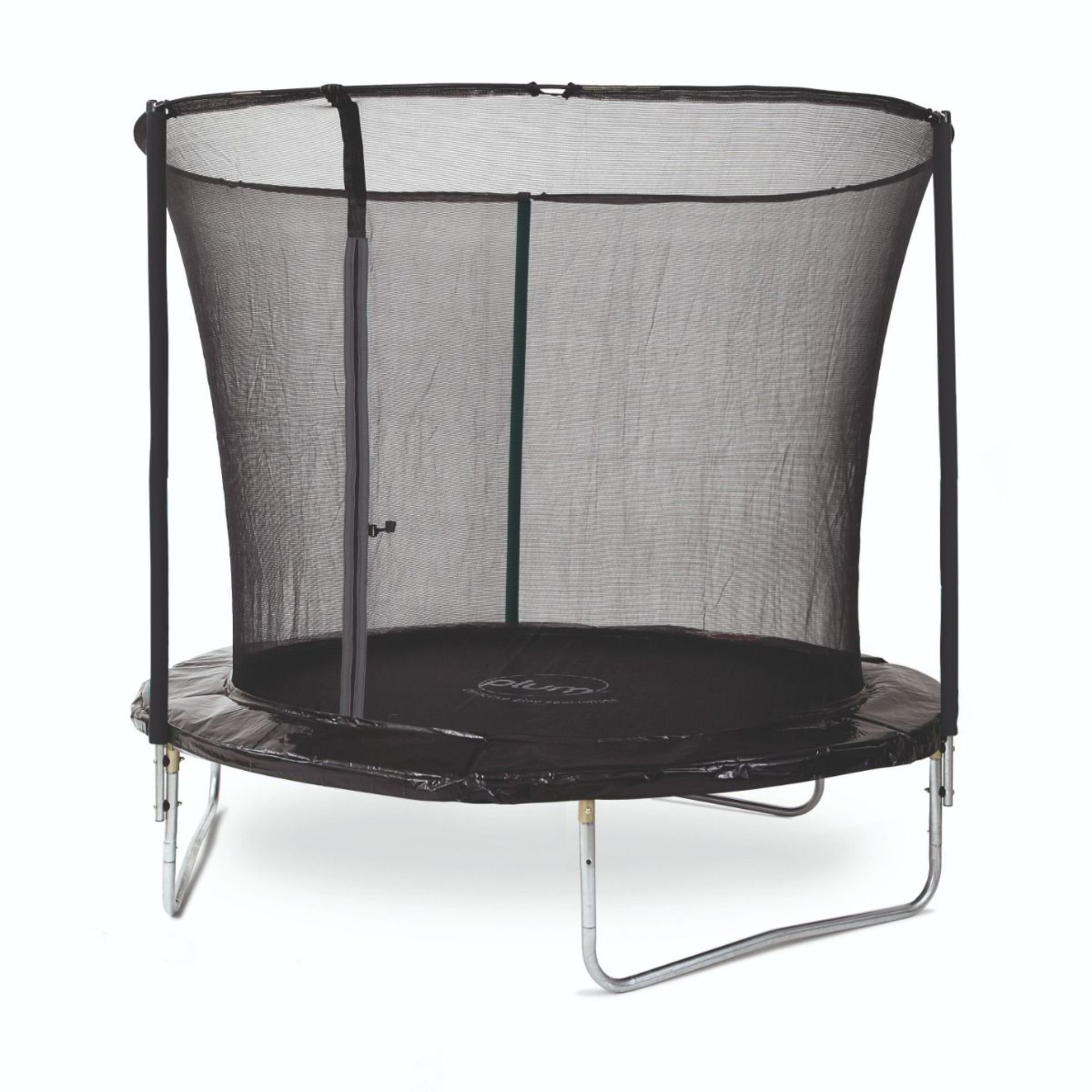 New Boxed Plum 8ft Springsafe Trampoline & Enclosure. The 8ft trampoline with 2G enclosure net - Image 3 of 3