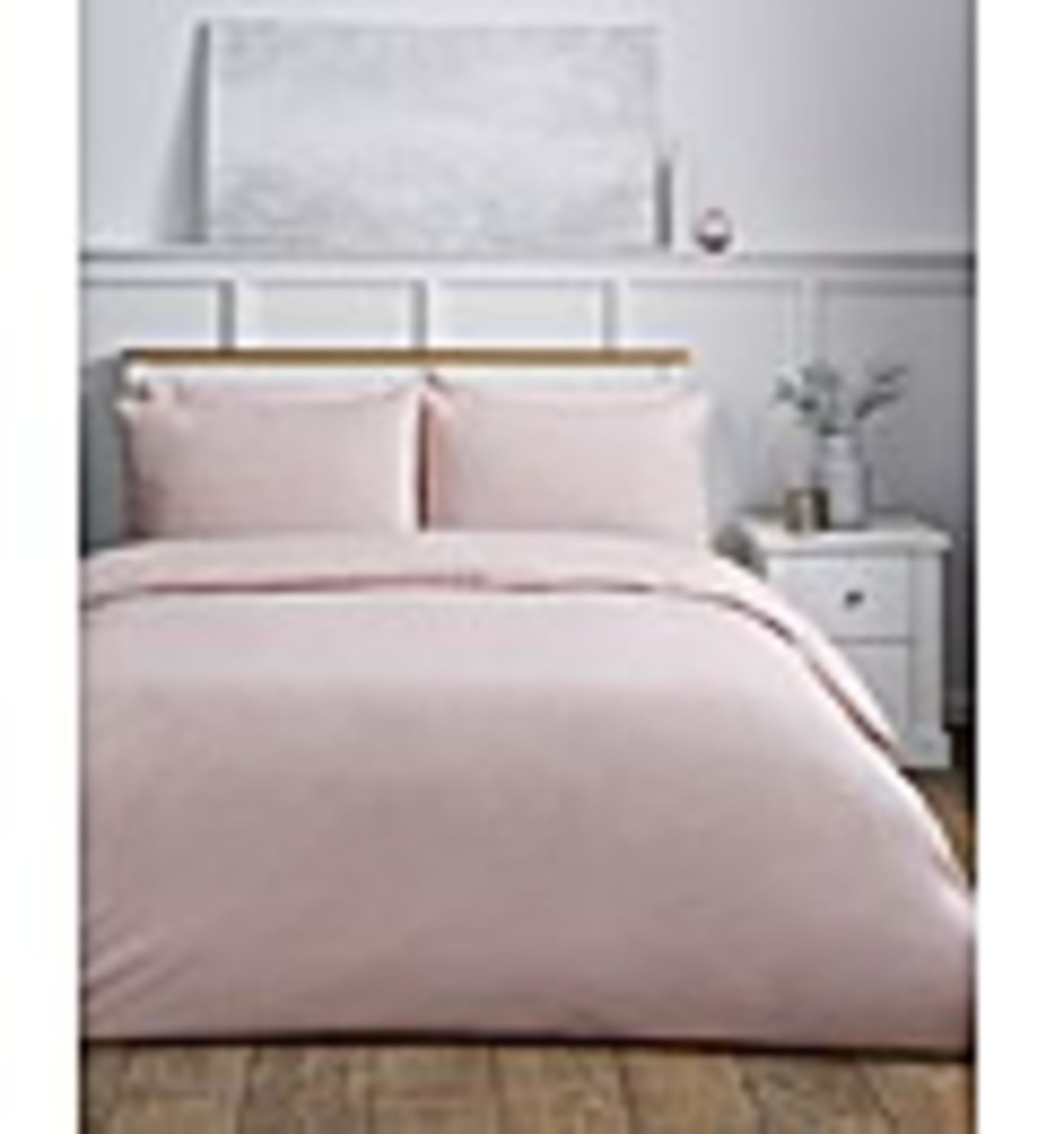 (REF117917) Responsibly Sourced Easy-Care Plain Dye Duvet Cover RRP £ 40