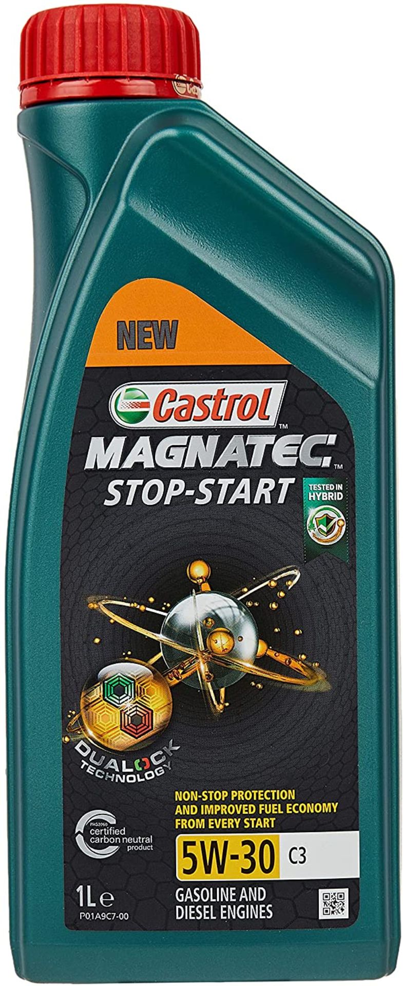 12 X BRAND NEW CASTROL MAGNATEC STOP START 5W-30 - 2 LITRE - (ROW5TOP)