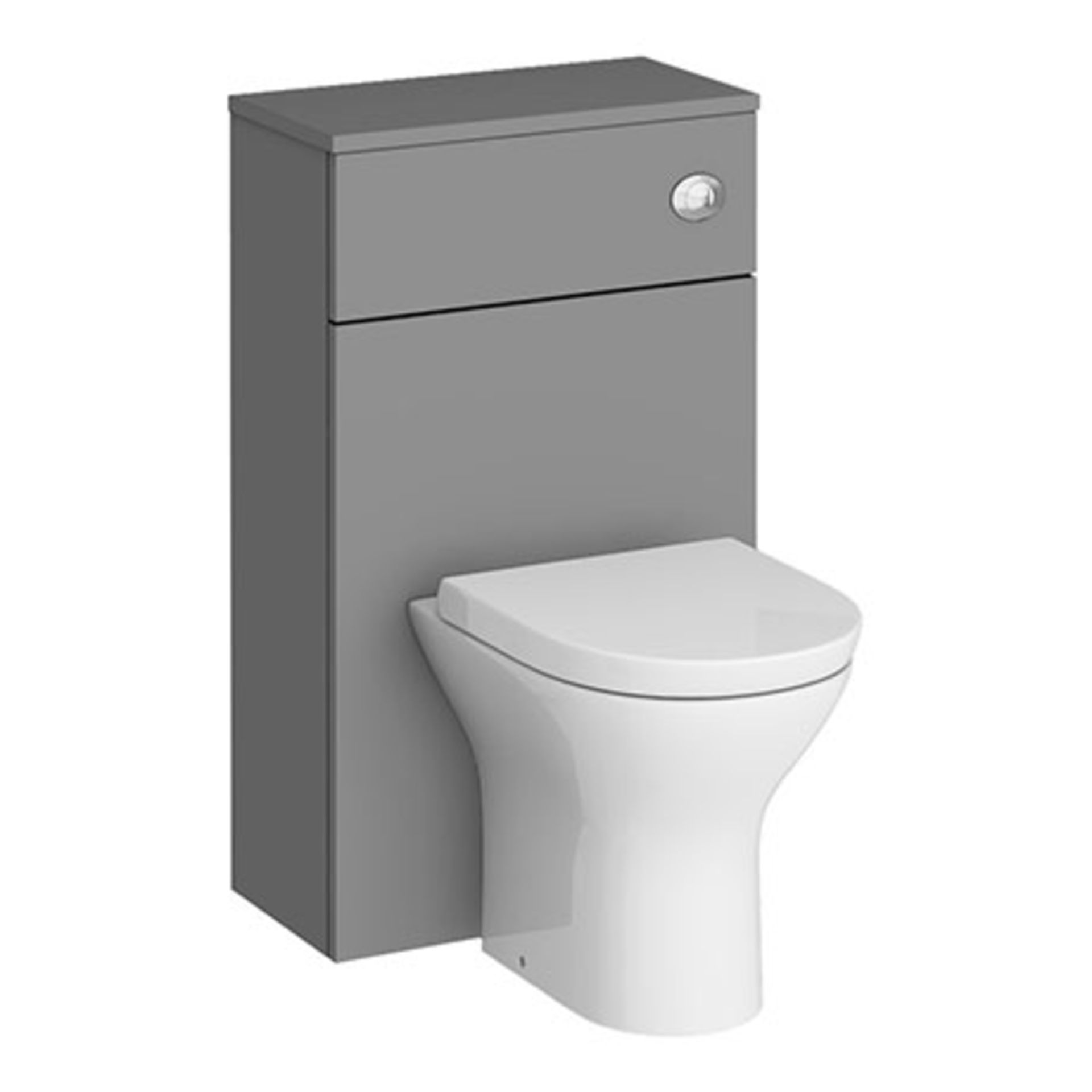 MFTFT0058 FURN 500 WC UNIT WITH TOP URBAN GREY