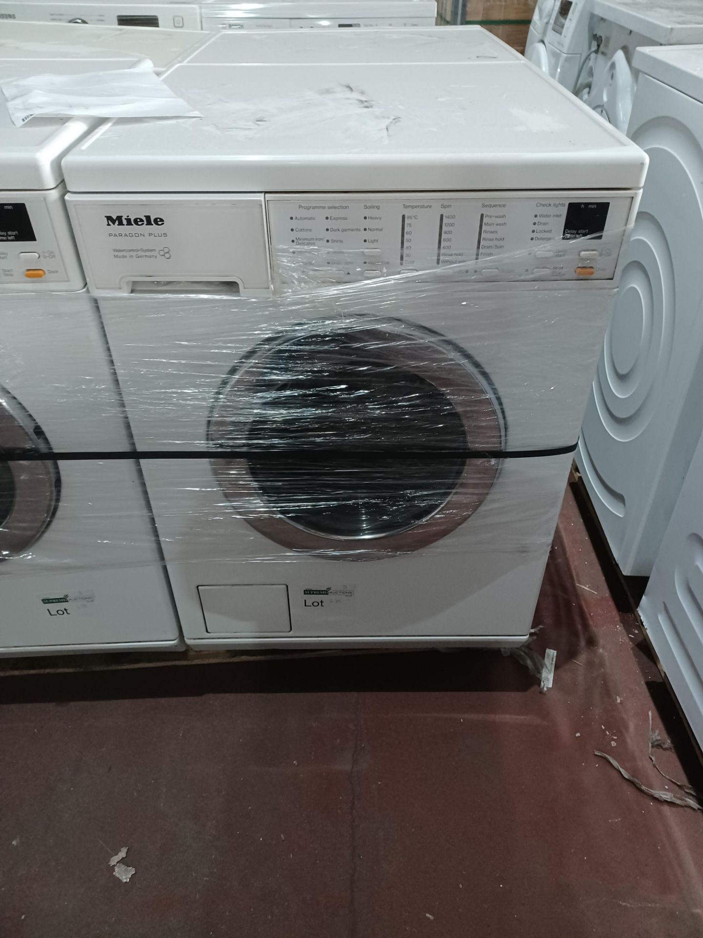 MIELE PARAGON PLUS WATERCONTOL SYSTEM 1400rpm WASHING MACHINE (REFURBISHED, TESTED WORKING) RRP £329