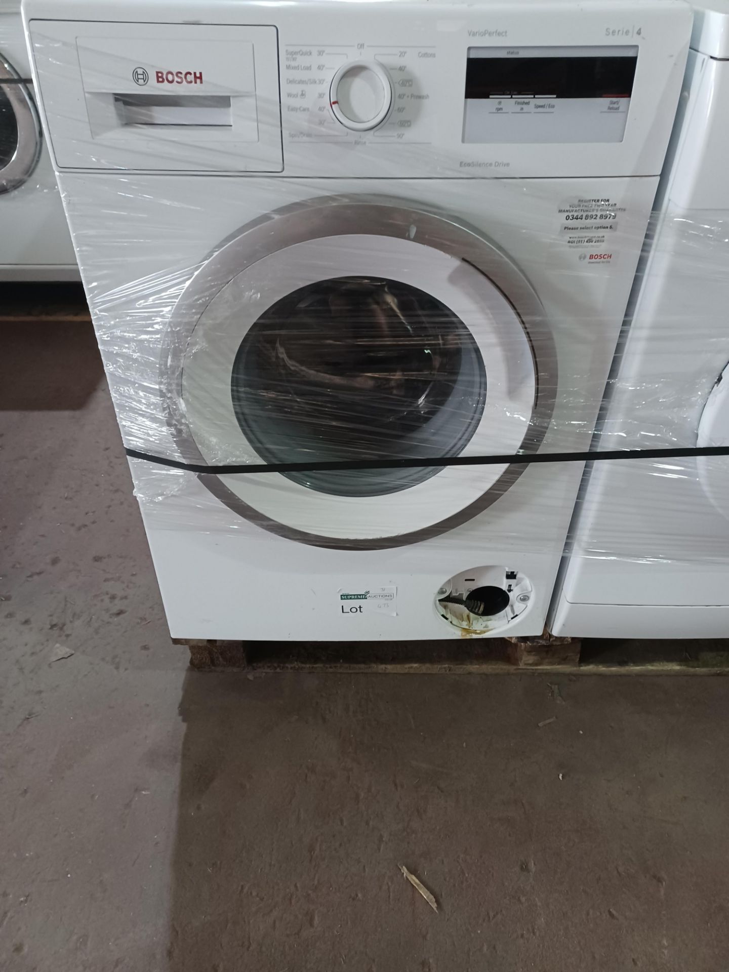 BOSCH VARIOPERFECT SERIE 4 ECOSILENCE DRIVE WASHING MACHINE REFURBISHED, CHECKED WORKING RRP £429