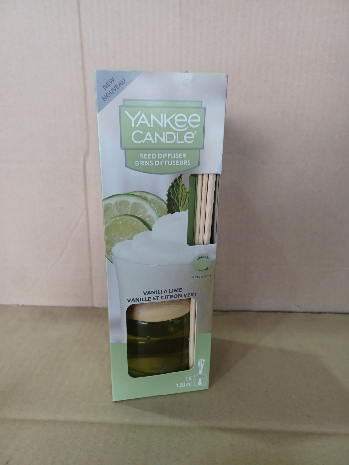 6 X BRAND NEW YANKEE CANDLE VANILLA LIME DIFFUSERS R15