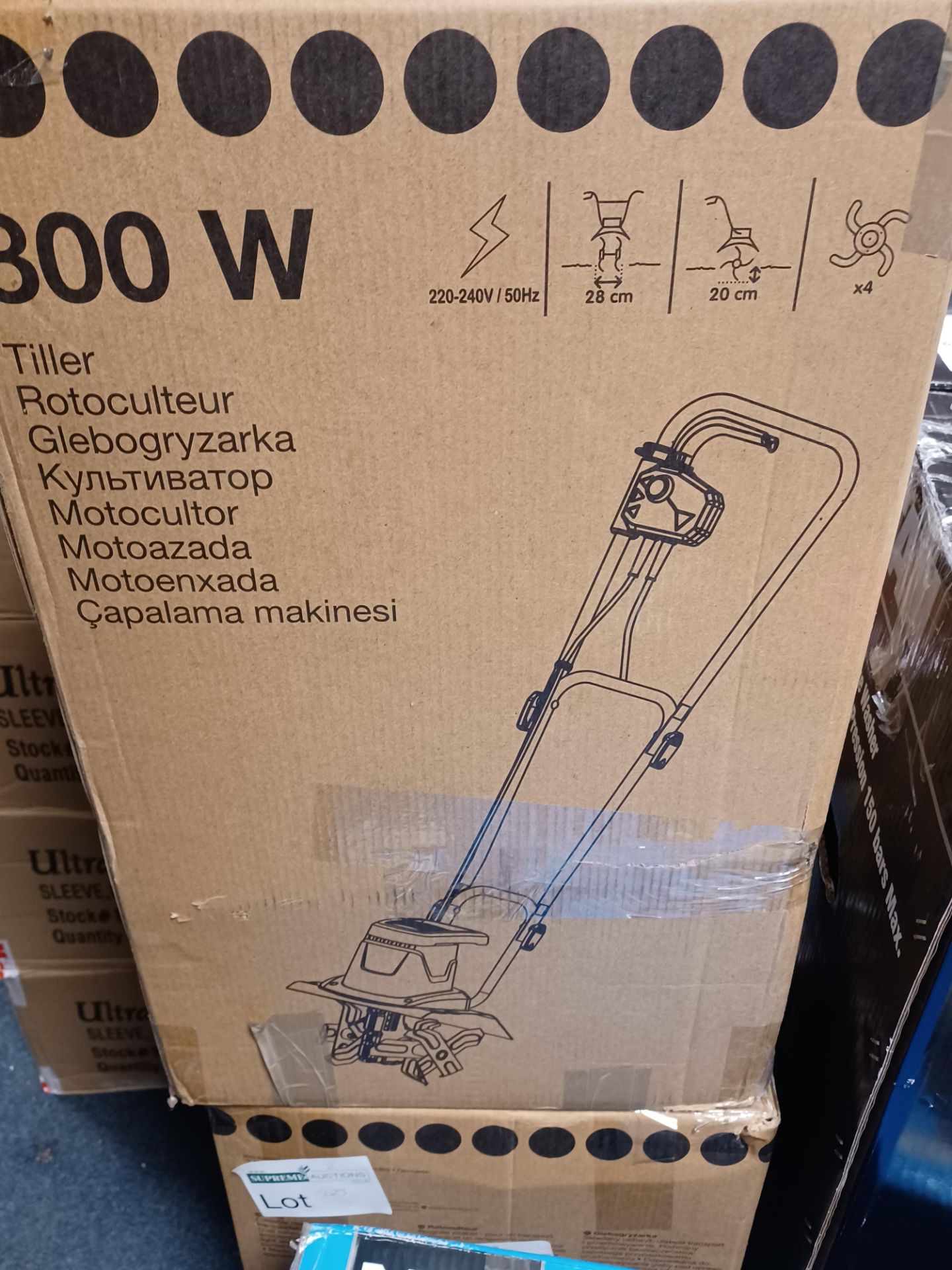 YT5601-01 800W 28CM TILLER 220-240V - EBR