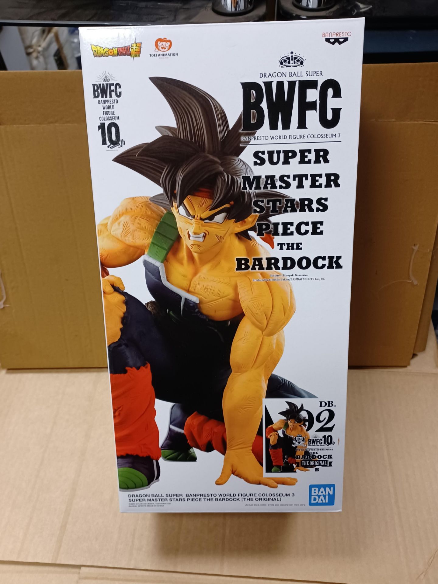 2 X DRAGON BALL-Z SUPER MASTER STARS PIECE THE BARDOCK - EBR