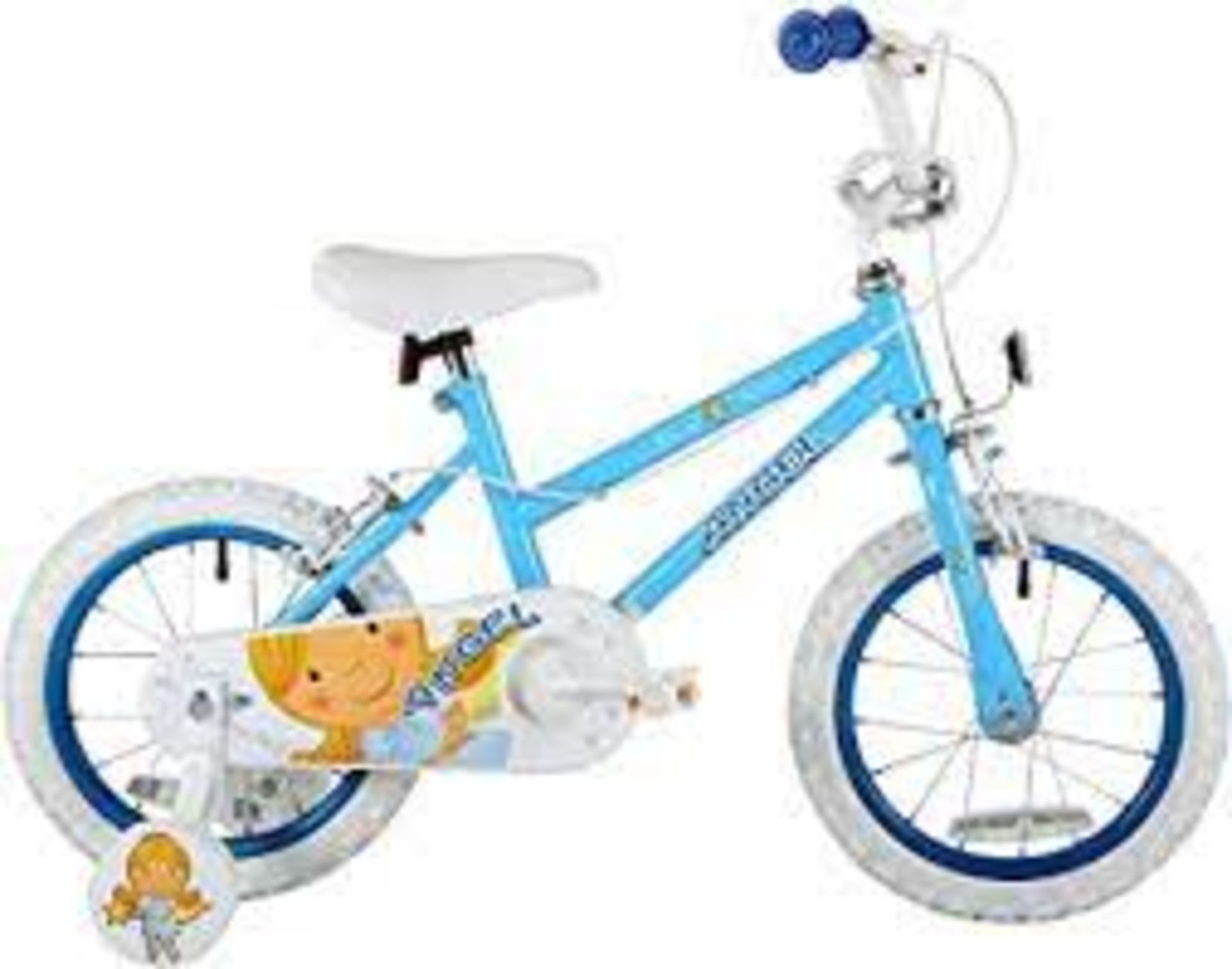 New & Boxed Sonic Angel Girls 14 Inch Bike. RRP £149.99. Introducing the all new Angel 14 inch
