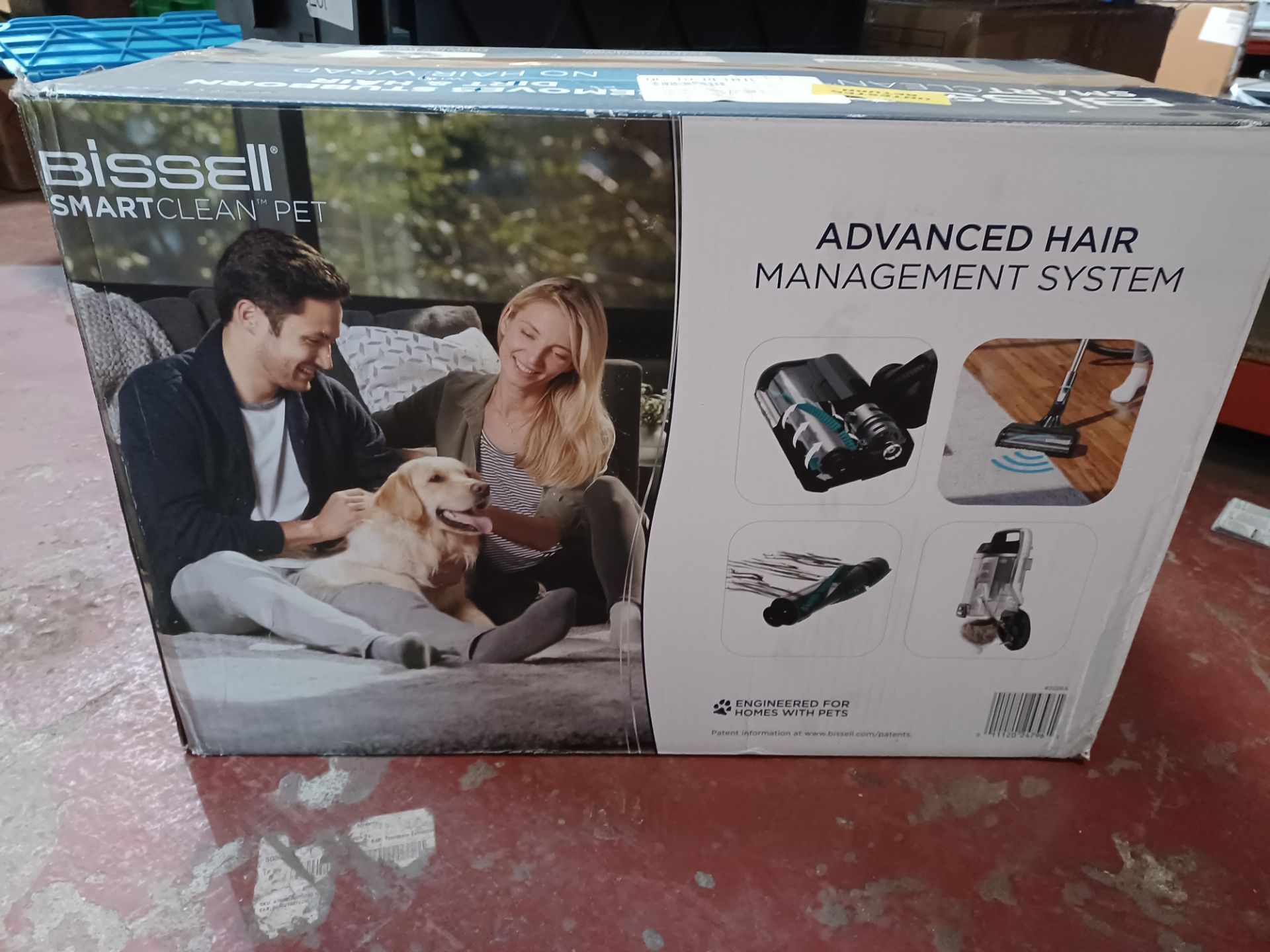 BISSELL SMART CLEAN PET VACUUM UNCHECKED RRP £299 - PCK