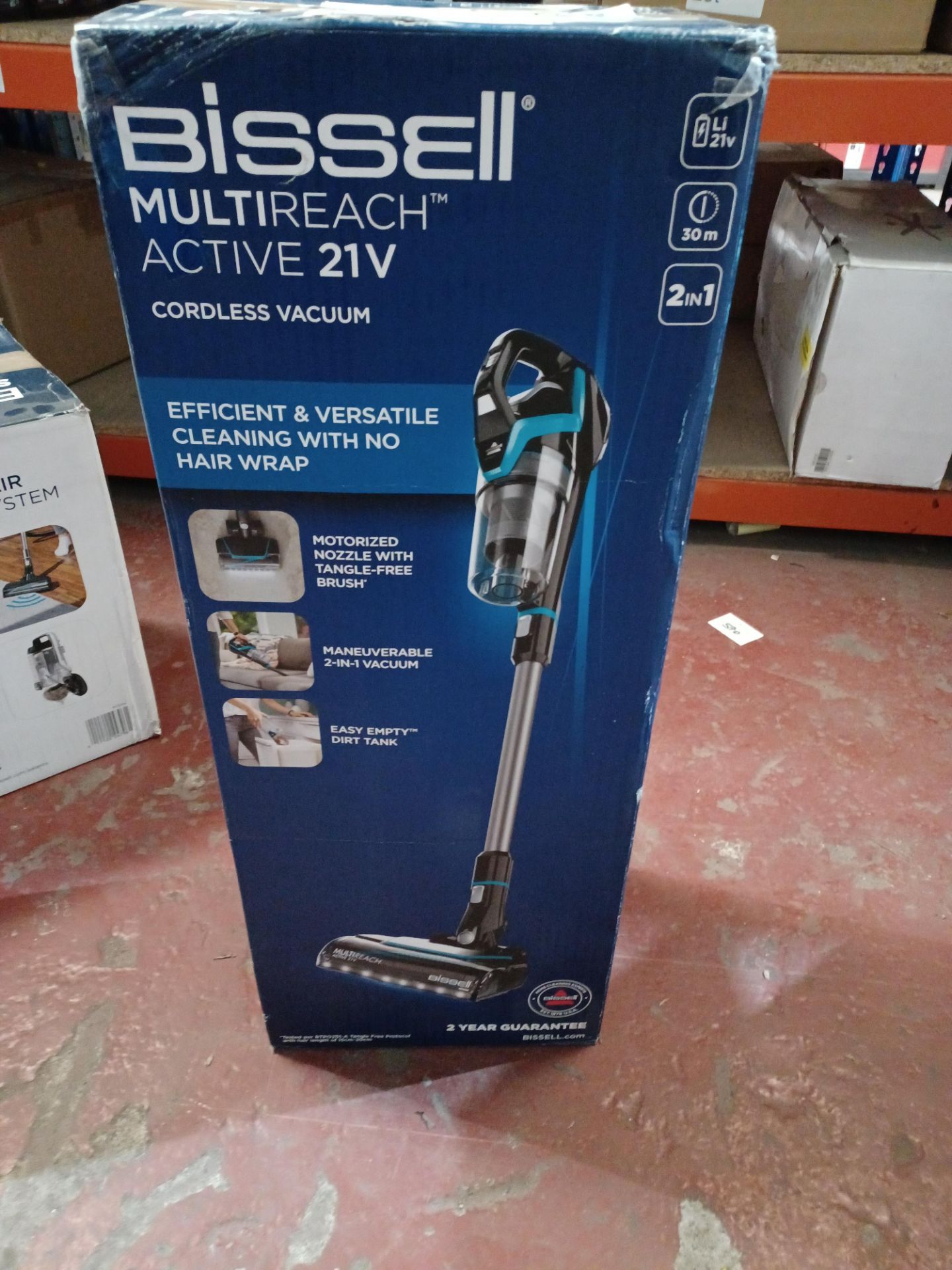 BISSELL MULTIREACH ACTIVE 21V CORDLESS VACUUM RRP £319 UNCHECKED - PCK