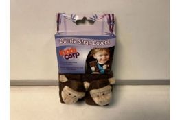 40 X BRAND NEW KIDDI CORP MONKEY COMFY STRAP COVERS RRP £17 EACH S1RA