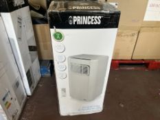 PRINCESS 7000BTU 3 IN 1 COOLING, FAN AND DEHUMIDIFIER RRP £399 R15