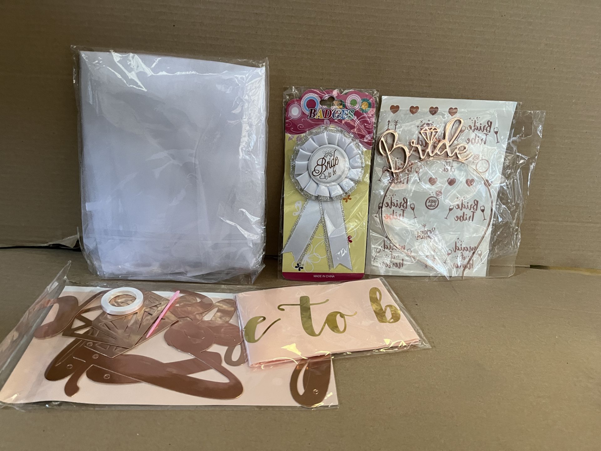 60 X BRAND NEW BRIDE TO BE SETS S1-27