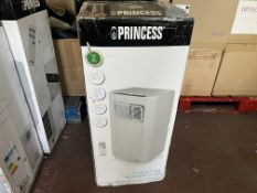 PRINCESS 7000BTU 3 IN 1 COOLING, FAN AND DEHUMIDIFIER RRP £399 R15