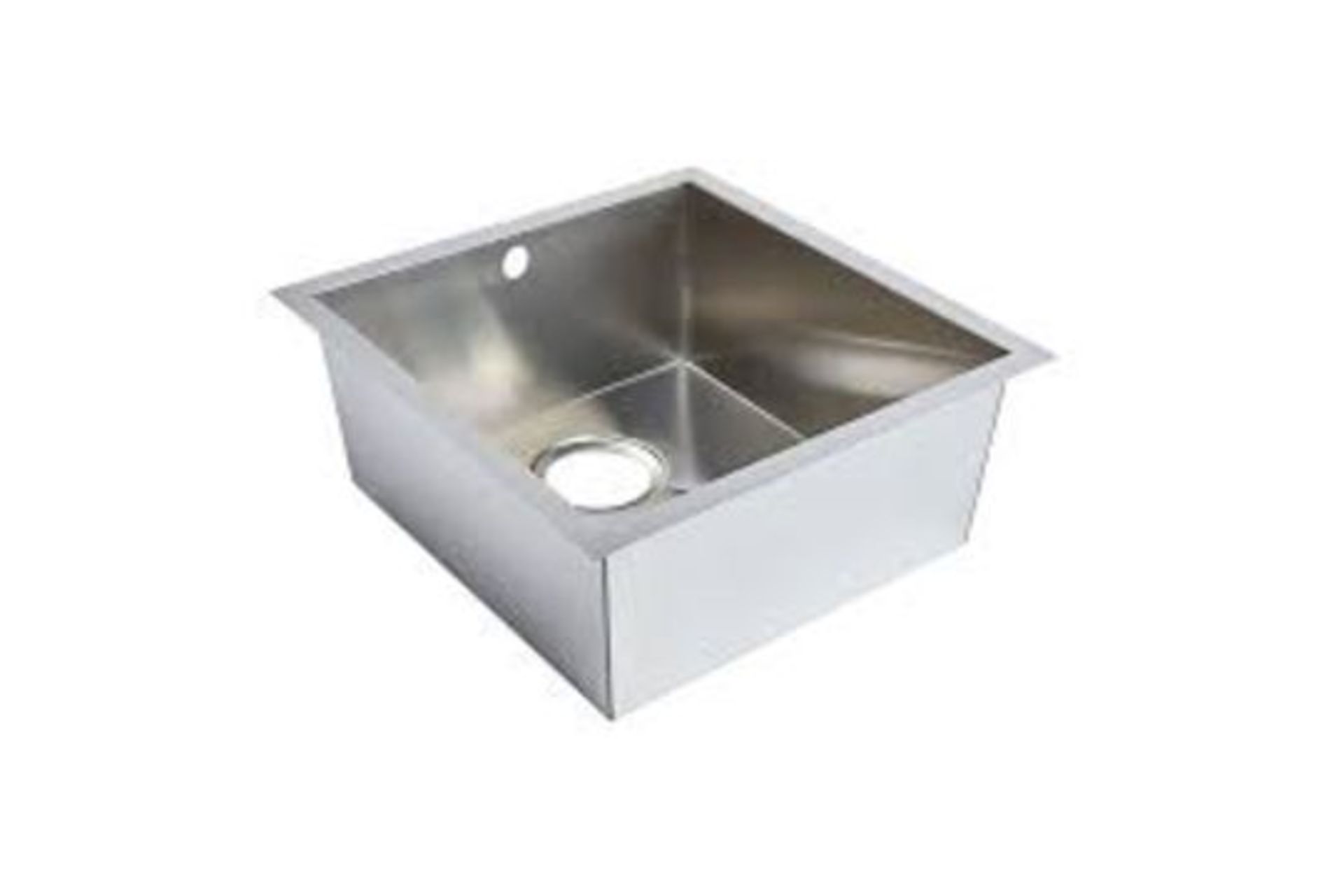 PALLET TO CONTAIN 12 X BRAND NEW COOKE AND LEWIS CAJAL STAINLESS STEEL 1 BOWL SINKS RRP £95 EACH