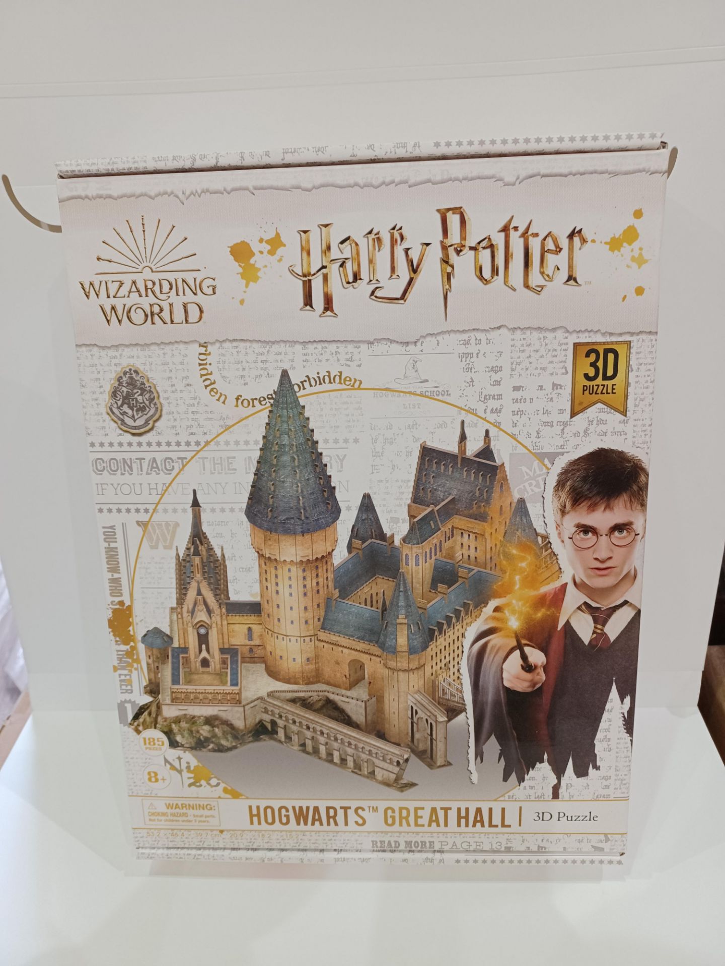 4 X HARRY POTTER WIZARDING WORLD 3D PUZZLE HOGWARTS GREAT HALL - R19