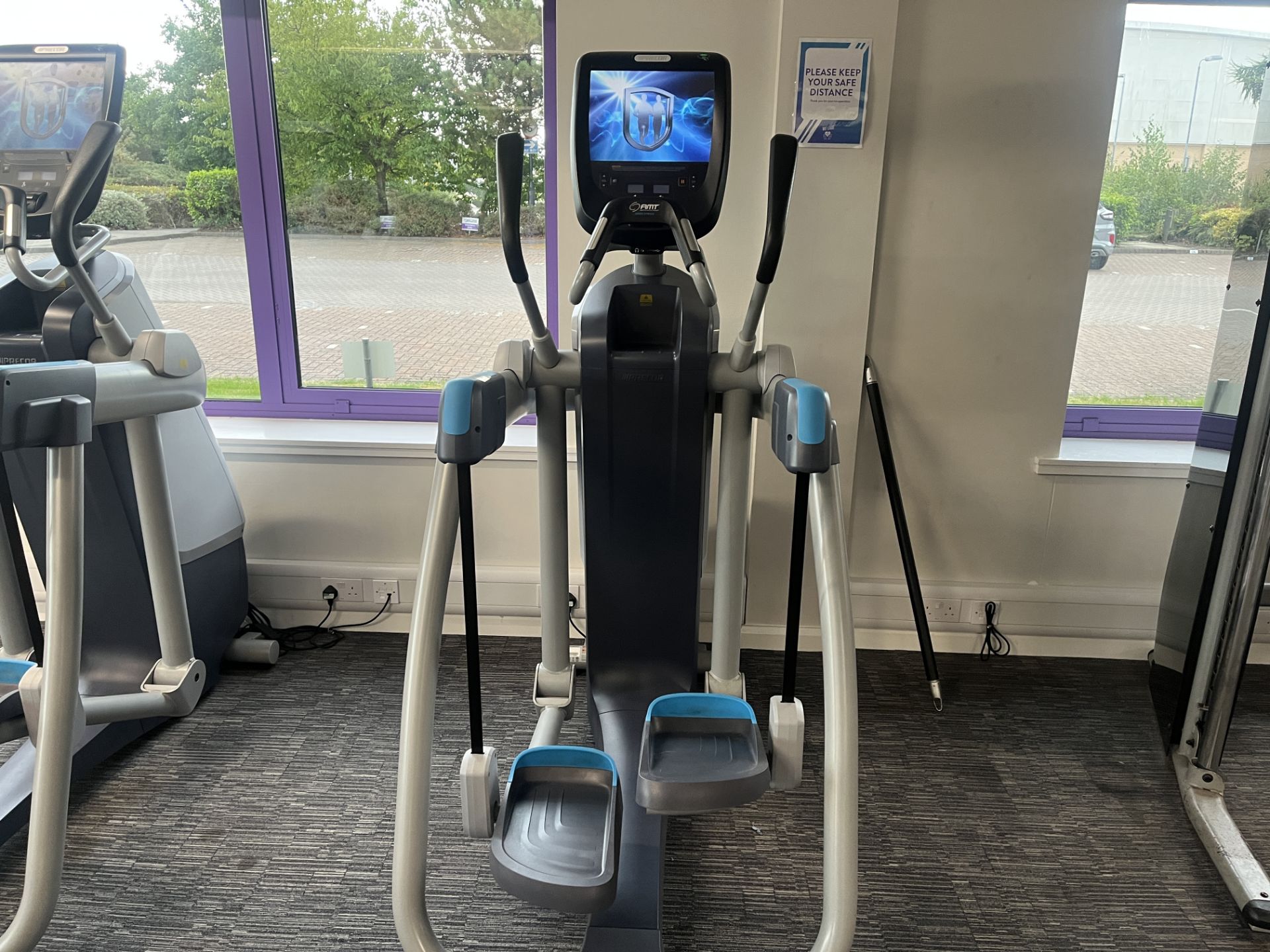 PRECOR AMT12 OPEN STRIDE STEPPER MACHINE. ADAPTIVE MOTION TRAINER. WITH PRECOR P82 DISPLAY - Image 2 of 2