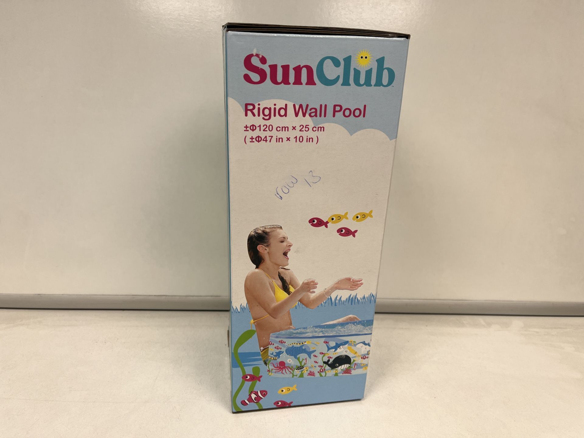 3 X BRAND NEW SUN CLUB 1.2M RIGID WALL POOLS R13