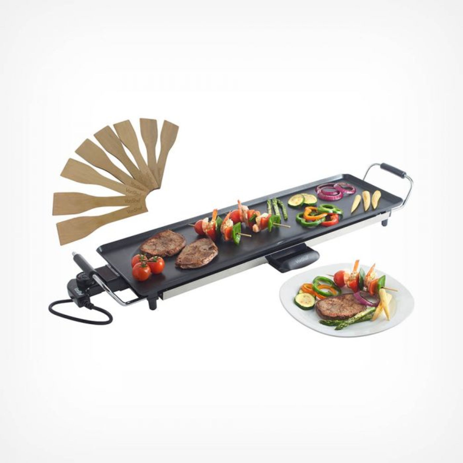 XL Teppanyaki Grill. Recreate the Japanese art of Teppanyaki in your own home with this special