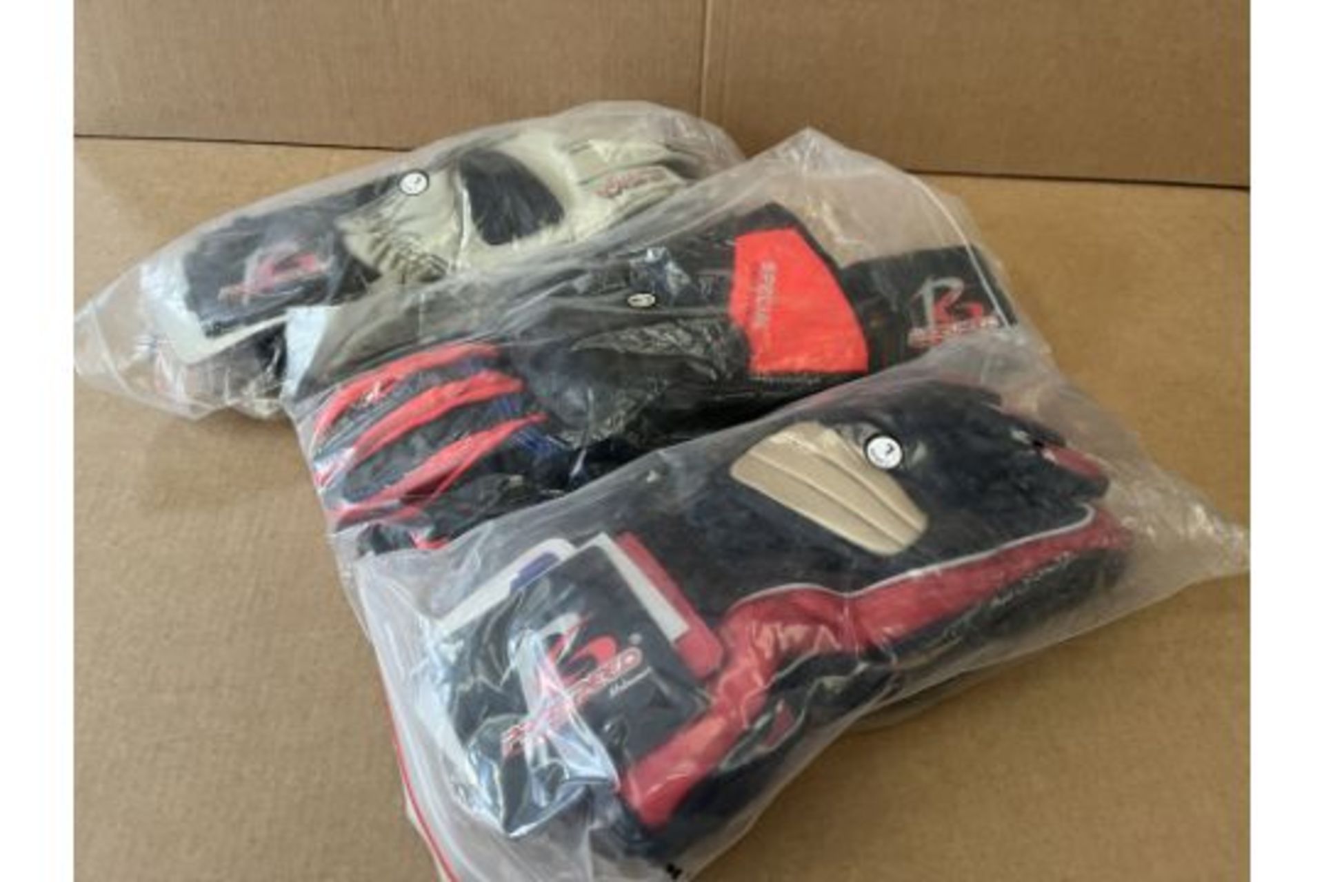 12 X BRAND NEW PRO SPEED HIPORA SPECIAL EDITION 3M PROFESSIONAL MOTORBIKE GLOVES SIZE LARGE S1P