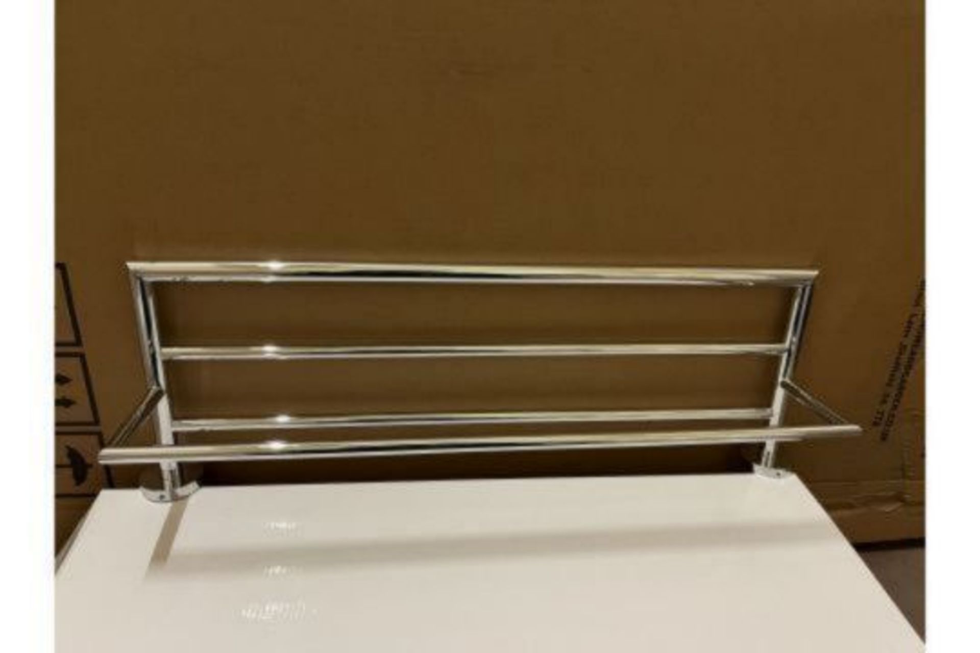 BRAND NEW ROSE BATH TOWEL SHELF RRP £239 PW