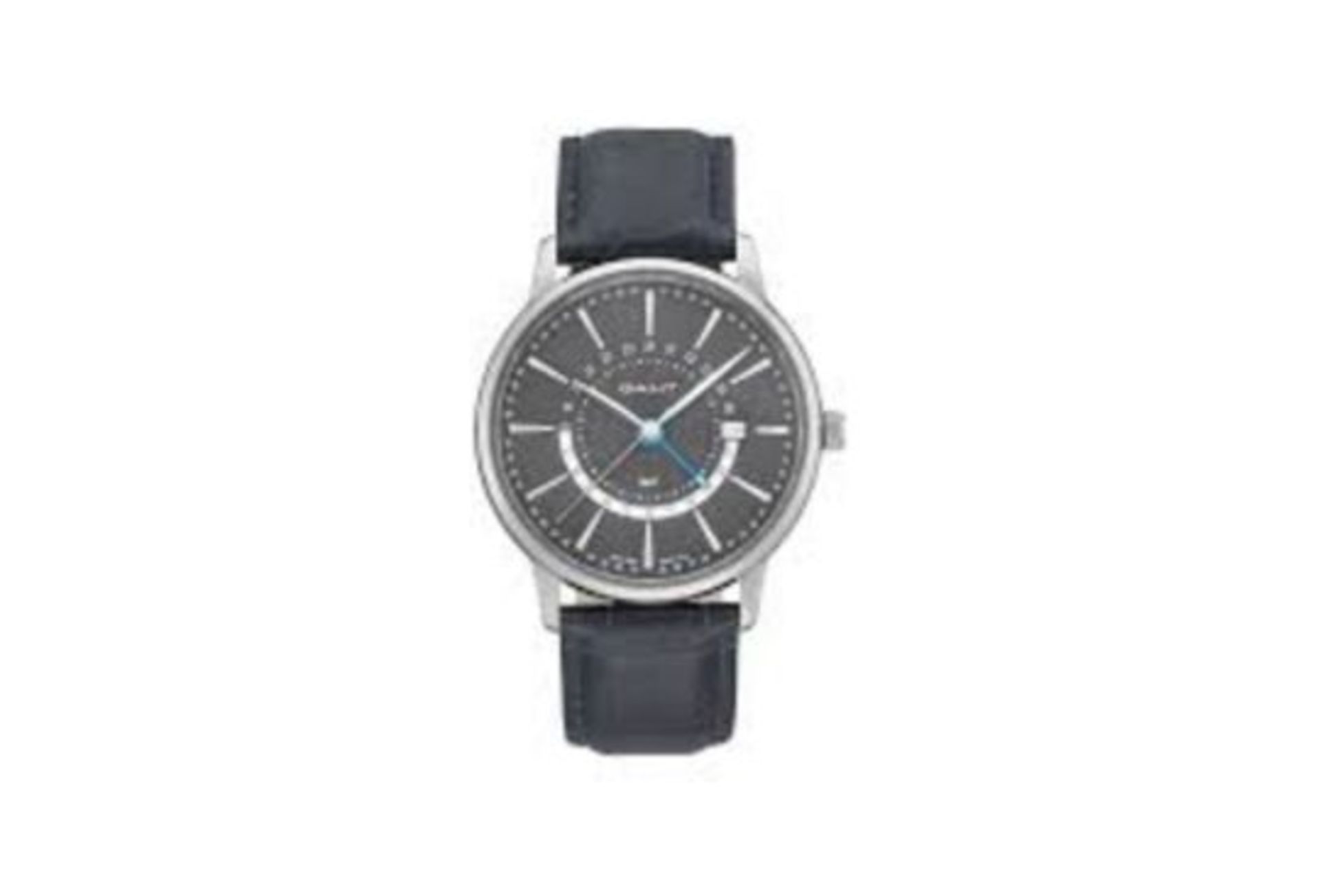 BRAND NEW GANT BLACK STRAP BLACK DIAL FASHION WATCH RRP £249