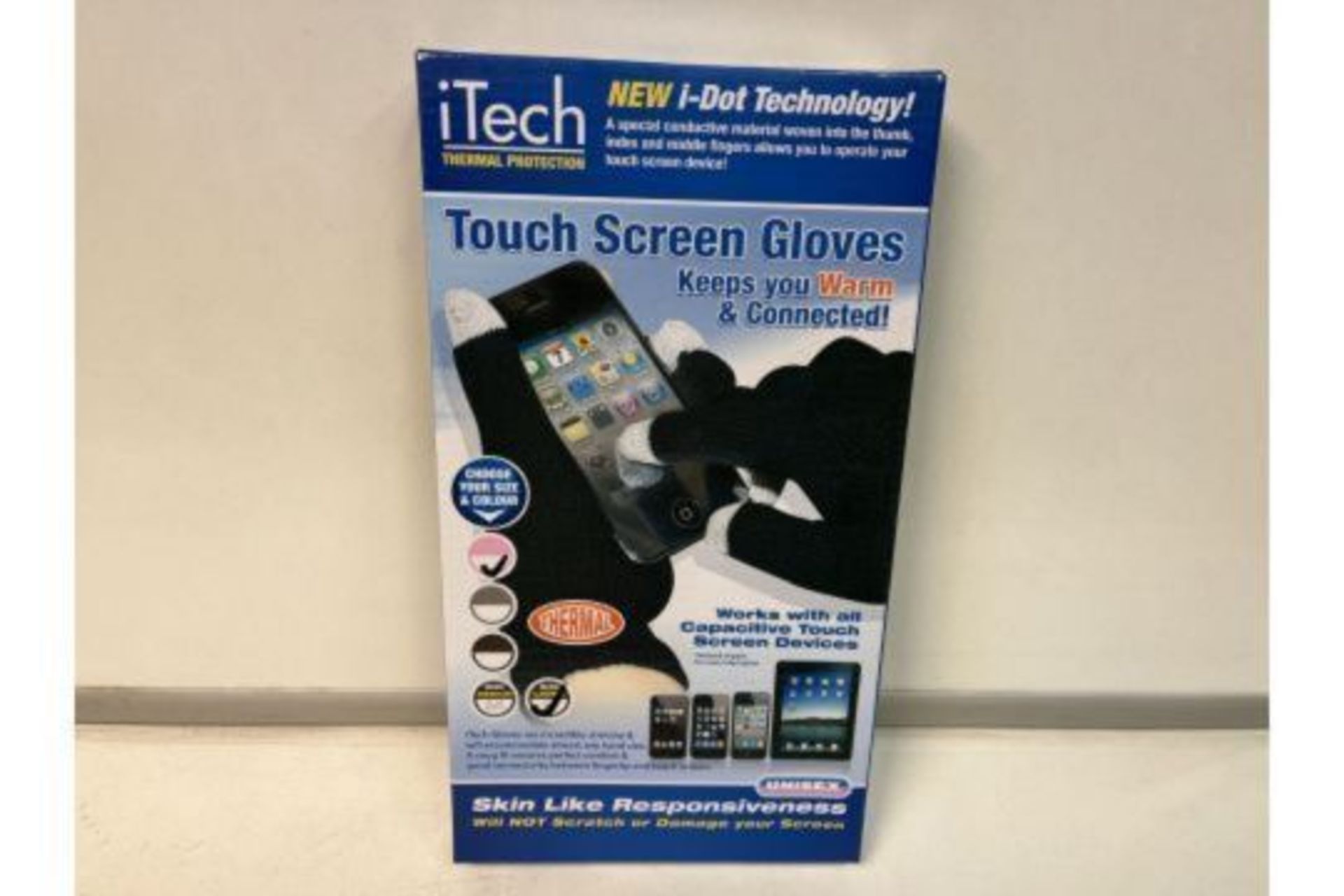 24 X BRAND NEW ITECH ADVANCED TECHNOLOGY TOUCH SCREEN GLOVES R17