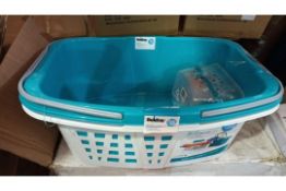 Pallet to Contain 24 x New & Boxed Beldray Laundry Sets. Each Set Contains 2 x Laundry Baskets & Peg