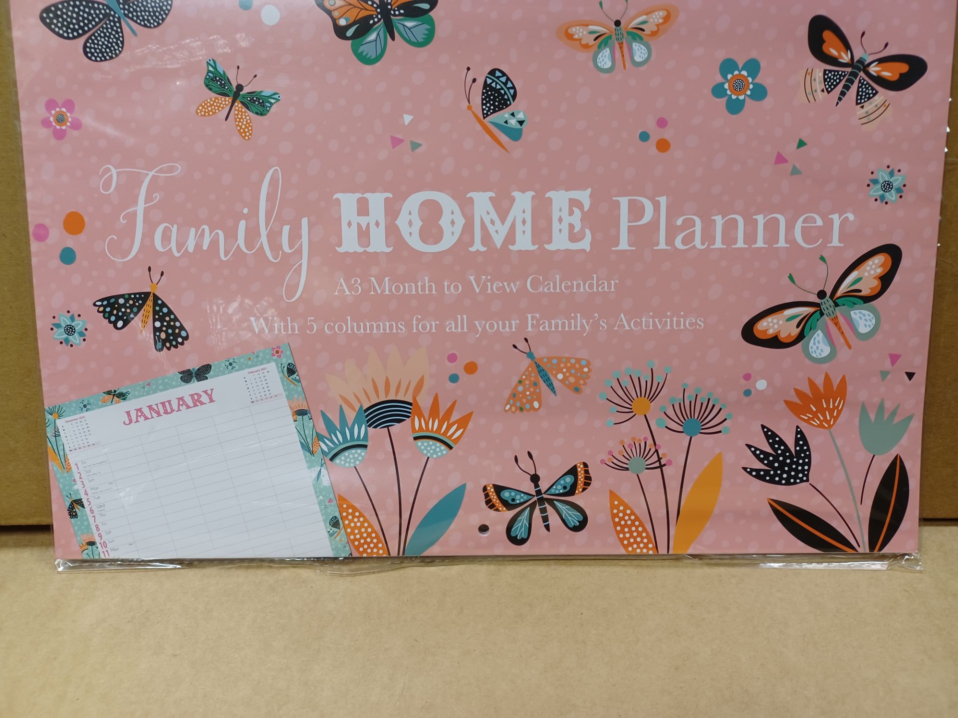 6 X PACKS OF 12 FAMILY HOME PLANNERS - EBR