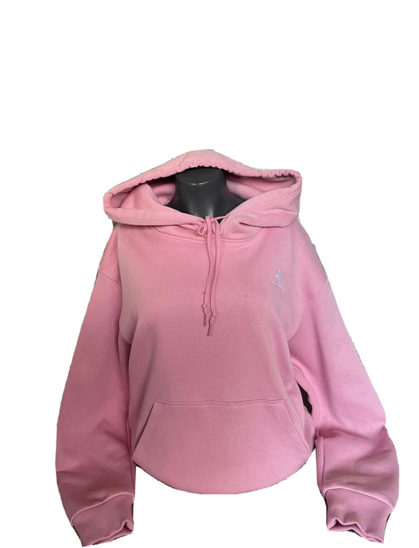 ladies converse pink hoodie size 14 RRP £46