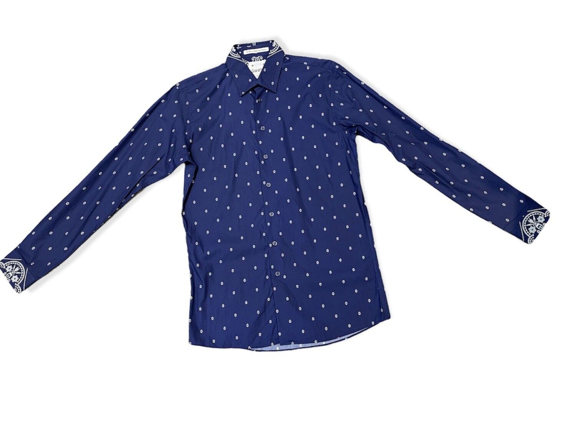 saint paul blue shirt size L RRP £85