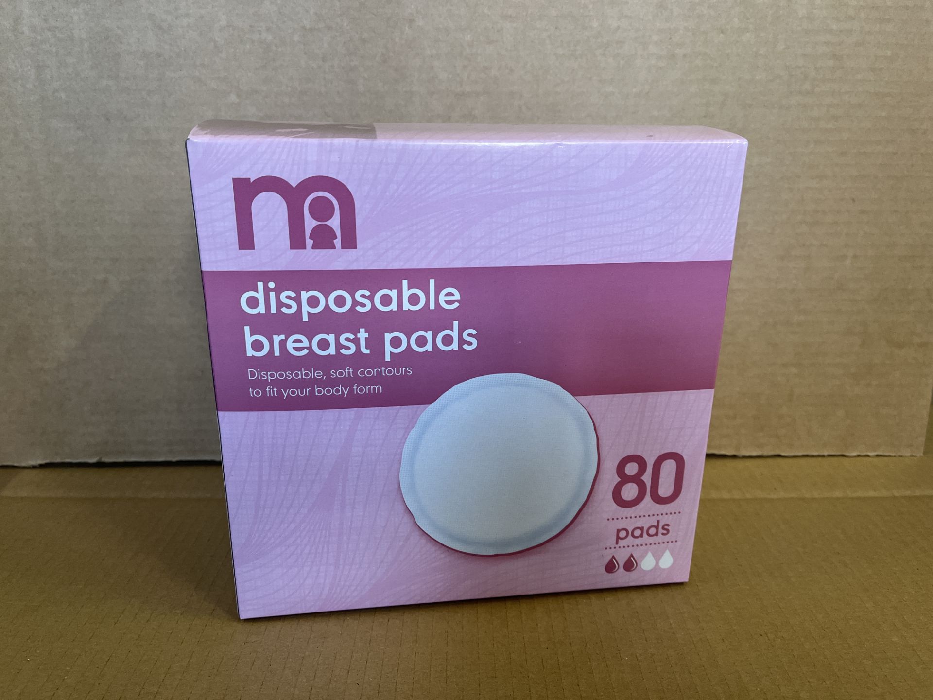 24 X BRAND NEW PACKS OF 80 MOTHERCAR DISPOSABLE BREAST PADS S1P