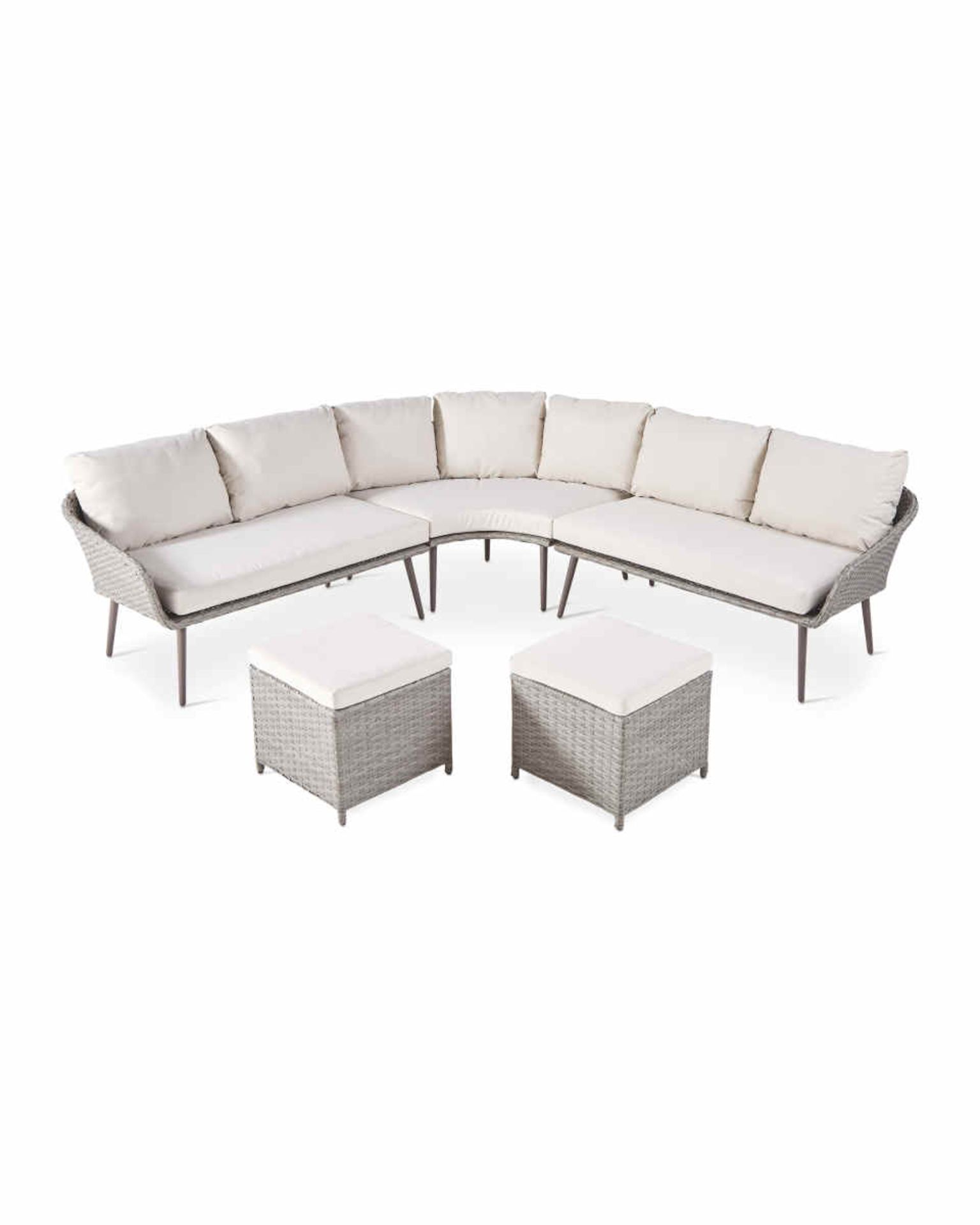 Multifunctional Lounge & Dining Corner Sofa Dining Set. Enjoy the warmer weather with this Luxury - Image 2 of 2