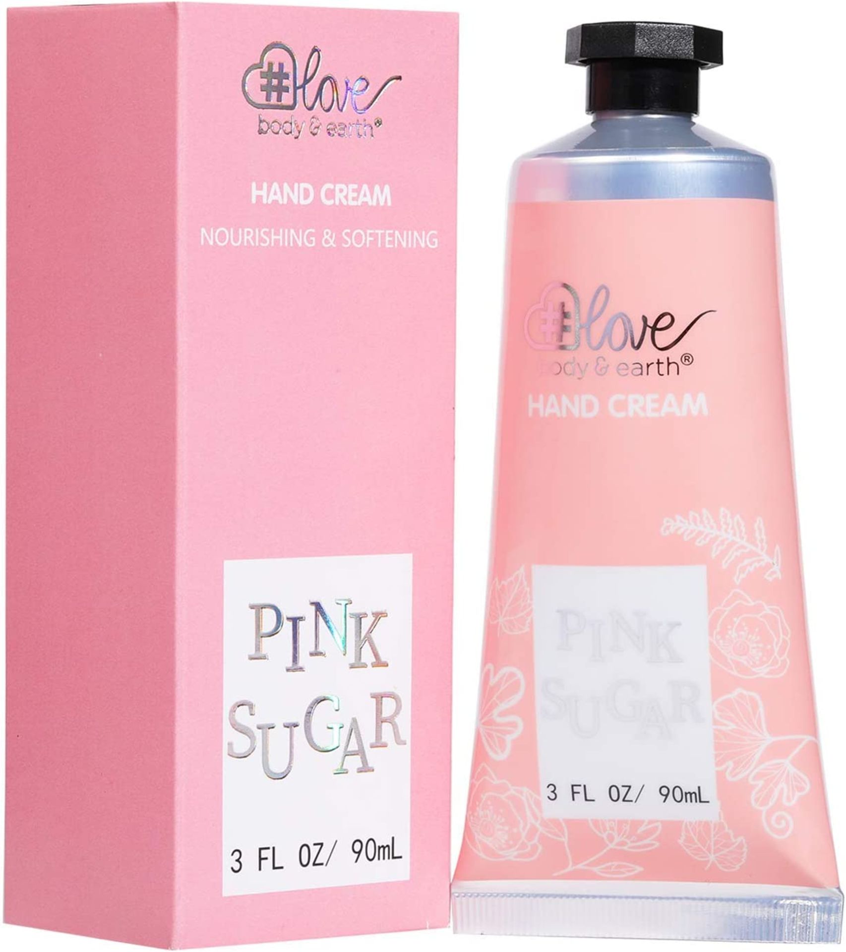 30 x NEW PACKAGED Pink Sugar 90ml Hand Cream (SKU: BEL-HC-13). Plant Essence Pleasant Fragrance :