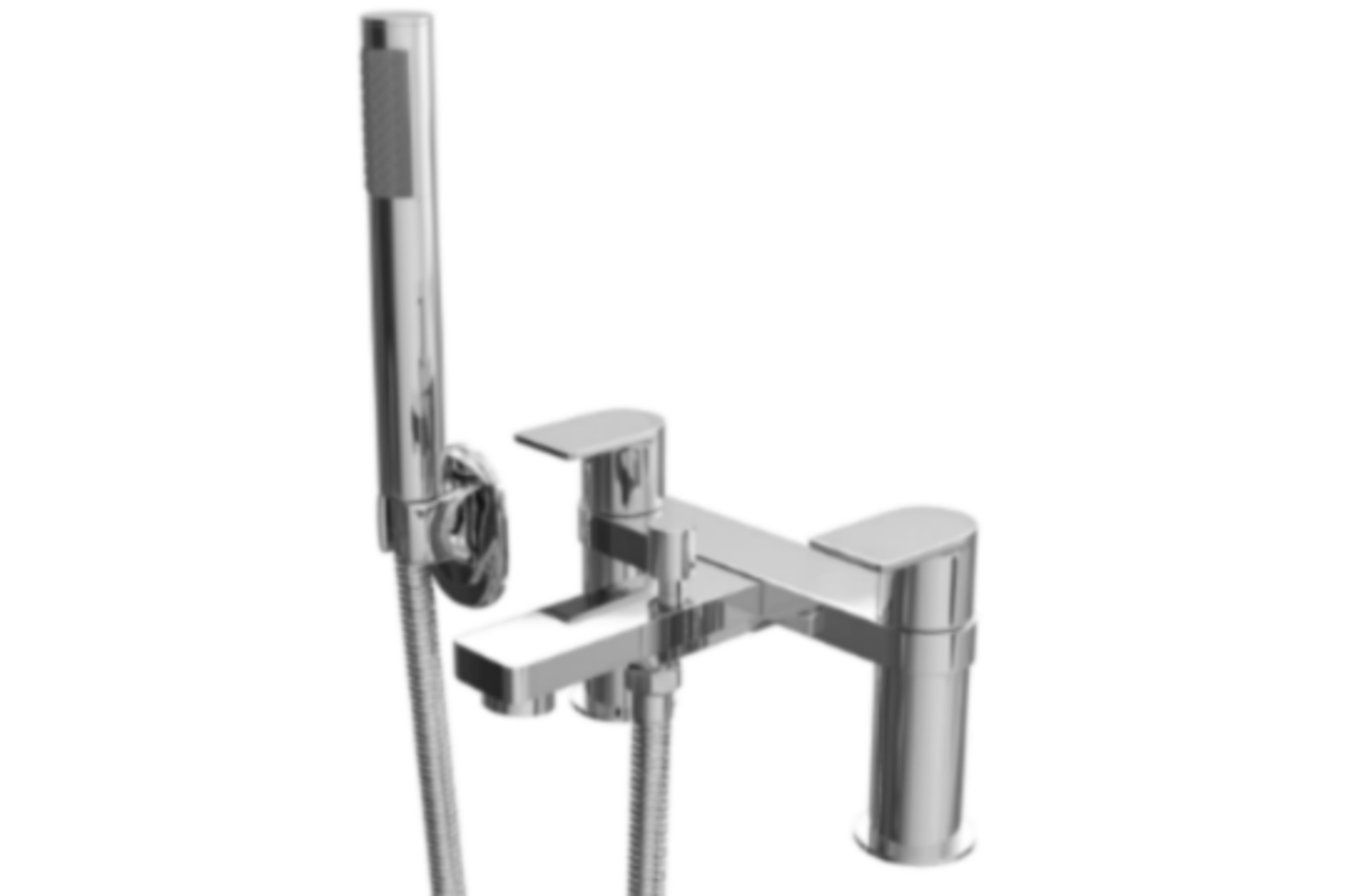 PALLET TO INCLUDE 5 X BRAND NEW WIND BATH SHOWER MIXER WITH HOSE AND HANDSET RRP £179 PW