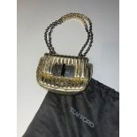 Tom Ford Gold Chain Strapped Handbag. RRP £1350.00. Luxury Eye Catching from Tom Ford once again.