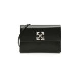 Off-White c/o Virgil Abloh Jitney 1.0 Black Clutch Bag. RRP £1,150. Off-White leather bag with