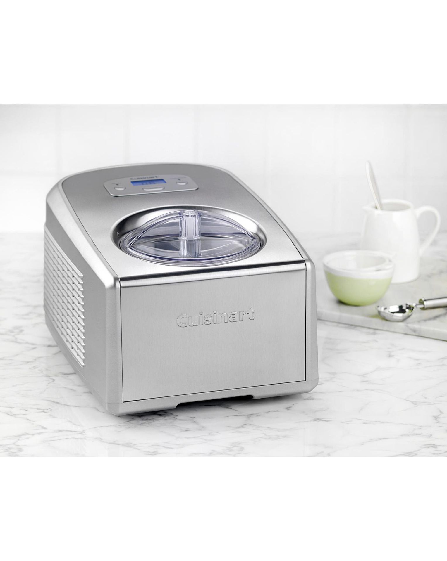 (REF117927) Cuisinart ICE100BCU Gelato and Ice Cream Maker RRP £ 449.99