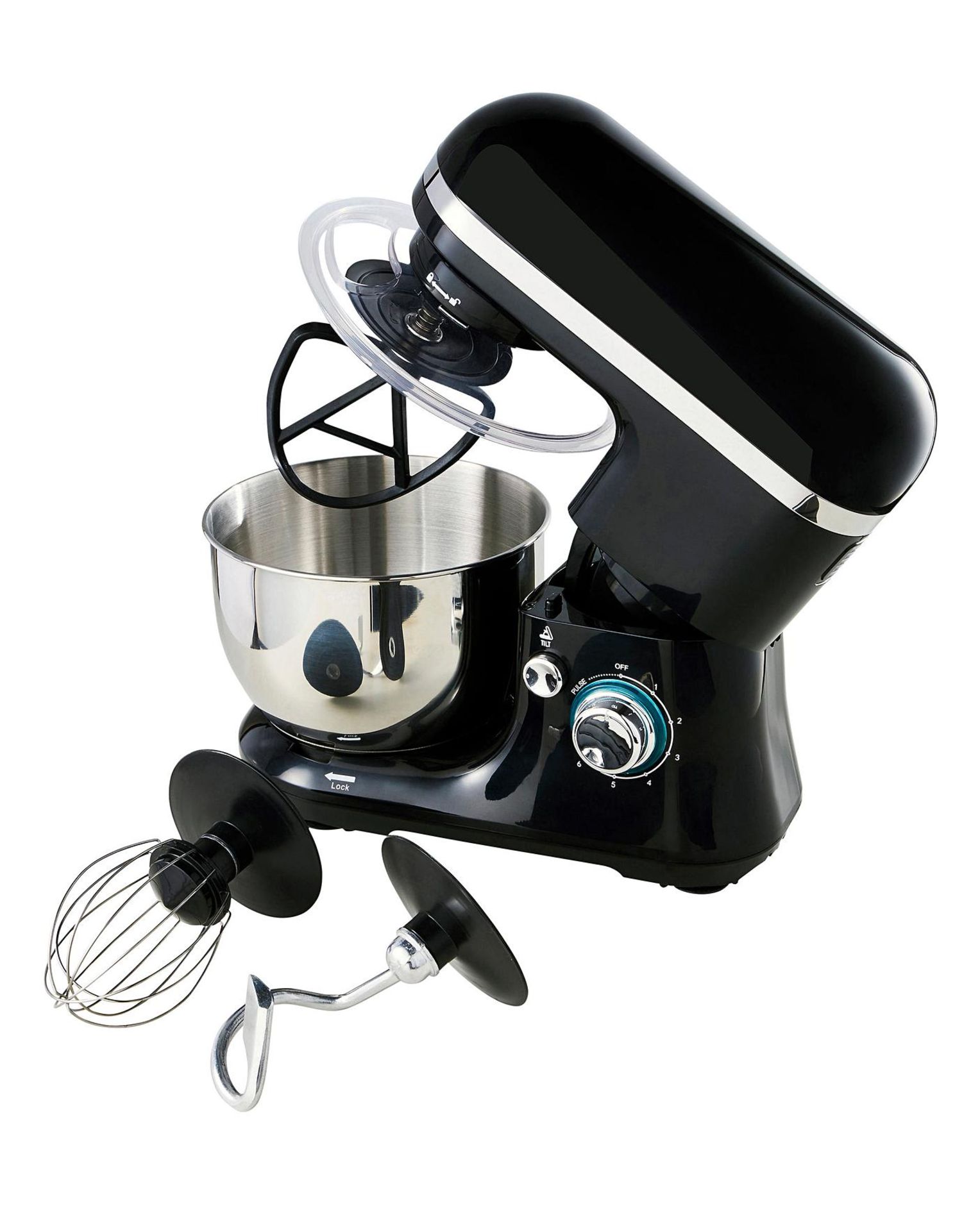 (REF117927) 4 Litre Black Stand Mixer RRP £ 118.5