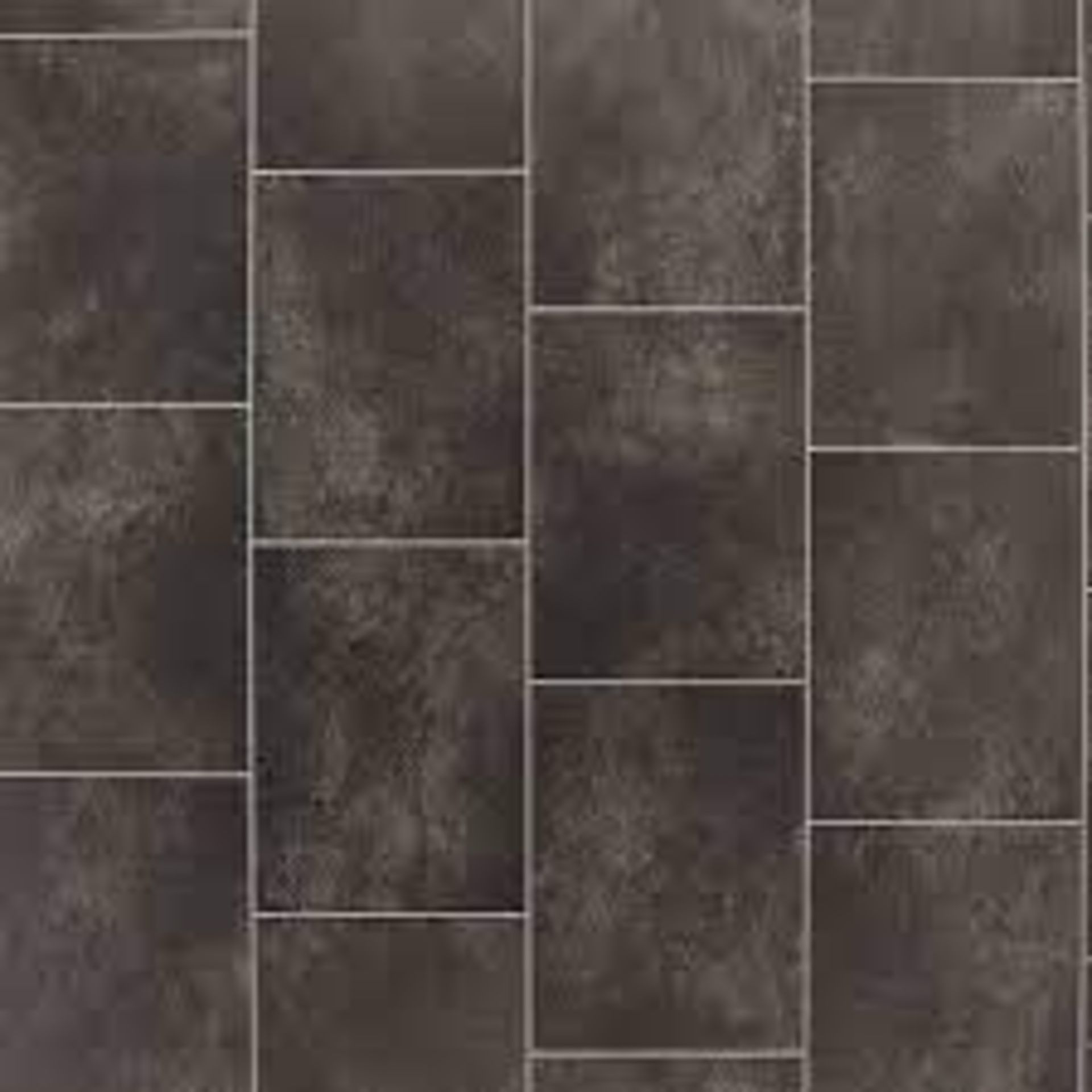 12m2 of Black Slate Tile Effect Vinyl Flooring. This black slate tile effect vinyl sheet will give a