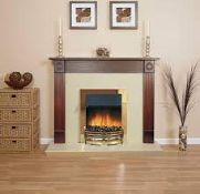 TRADE LOT 4 x New - Robinson Willey Denham Super Eco Electric Fire Suite. RRP £549.99 each. Denham