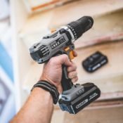 2 x Bauker 18V Cordless Combi Drill. Bauker's 18 V cordless combi drill offers an extremely quick