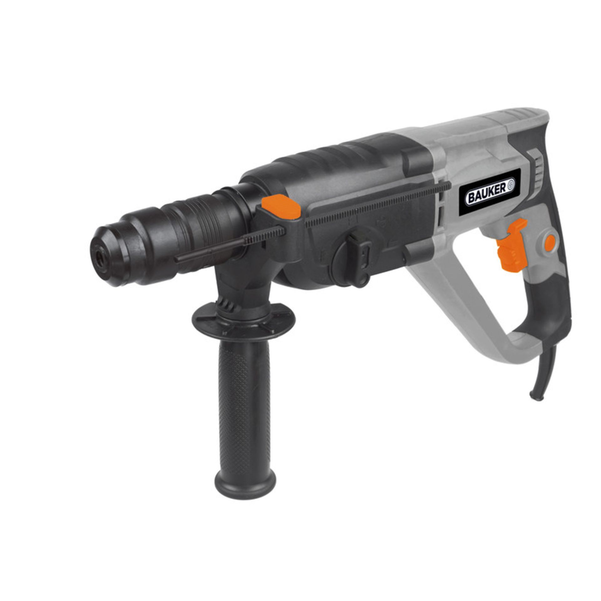 Bauker 1100W 3 Function SDS+ Hammer Drill 240V. • 3 function: drill, hammer drill, chisel • No - Image 2 of 2
