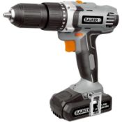 2 x Bauker 18V Cordless Combi Drill. Bauker's 18 V cordless combi drill offers an extremely quick