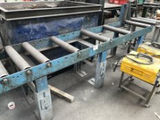 LARGE METAL CONVEYOR SIZE: 3000L X 640D X 840H