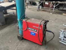 LINCOLN POWERTECH 305X MIG WELDER (GAS BOTTLE NOT INCLUDED)