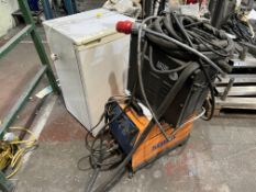 2 X ARC WELDERS, ACCESSORIES & LEC FRIDGE (BUILDING 2)