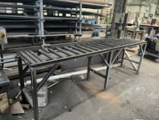 METAL ROLLER CONVEYOR SIZE: