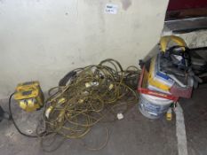 QUANITY OF EXTENSION CABLES AND TRANSFORMER. (BUILDING 2)