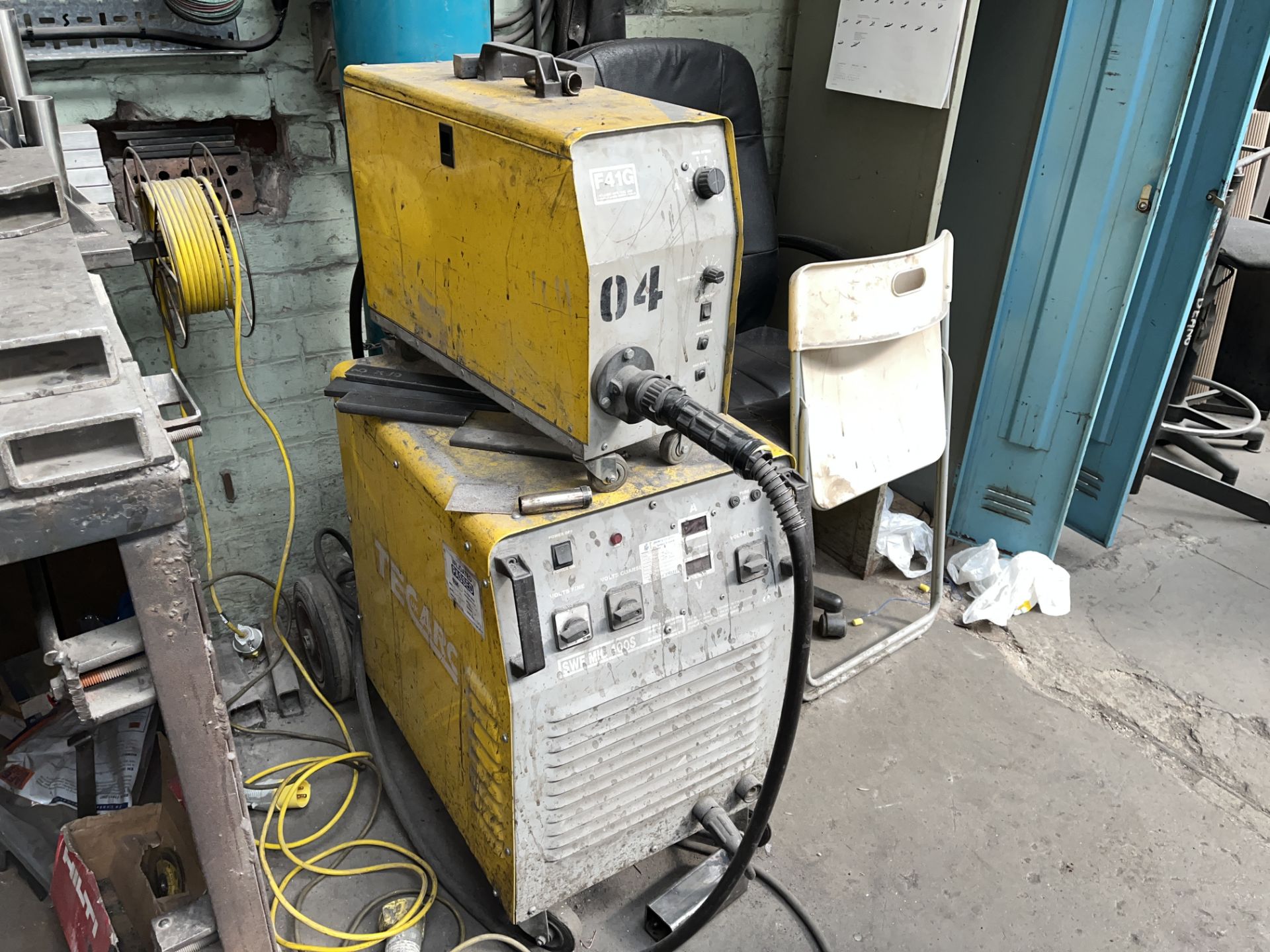TEC ARC SWF MIC400S MIG WELDER WITH F41G ENCLOSED WIRE FEED UNIT (GAS NOT INCLUDED)