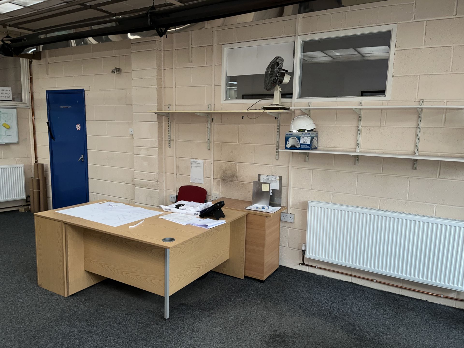 CONTENTS TO OFFICE 3 - INCLUDING 5 OFFICE DESKS, FILING CABINETS, PCS, FILING CABINETS, STAINLESS - Image 8 of 9